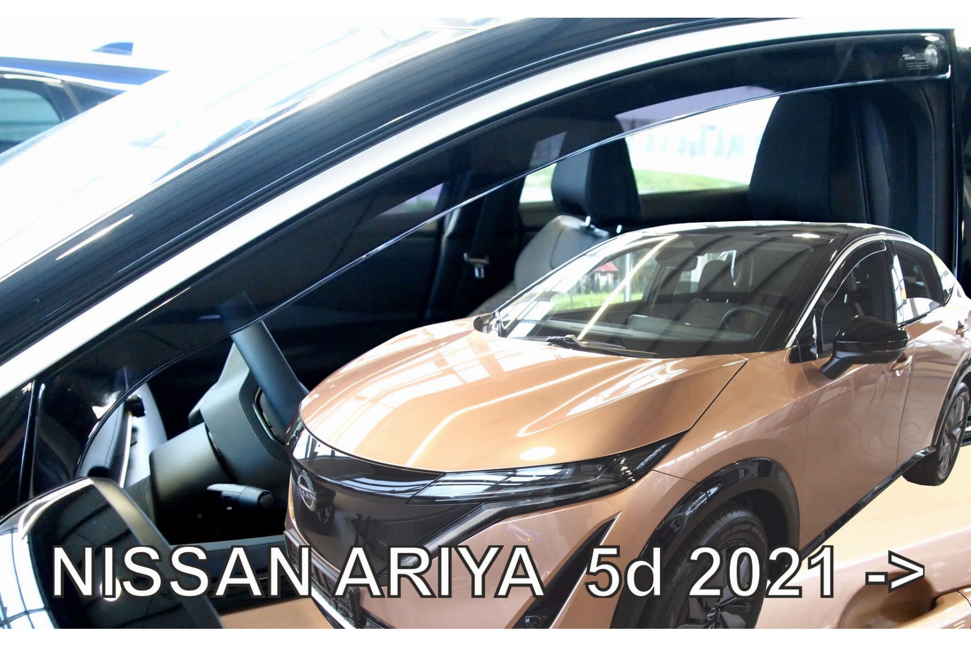 Βλησαρούλης Car Center - ΑΝΕΜΟΘΡΑΥΣΤΕΣ ΓΙΑ NISSAN ARIYA 5D 2022+? ΖΕΥΓΑΡΙ ΑΠΟ ΕΥΚΑΜΠΤΟ ΦΙΜΕ ΠΛΑΣΤΙΚΟ HEKO - 2 ΤΕΜ.