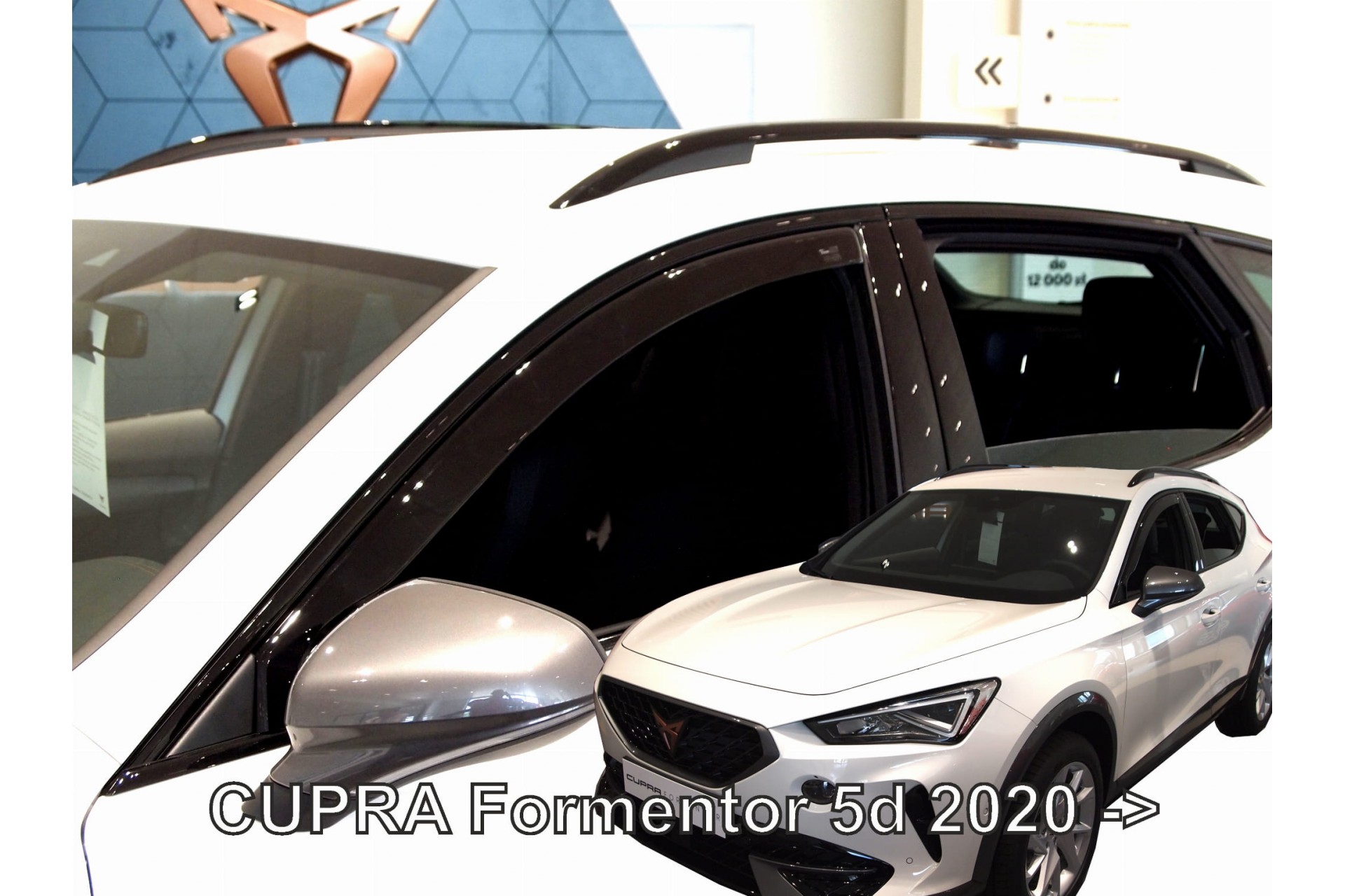Βλησαρούλης Car Center - ΑΝΕΜΟΘΡΑΥΣΤΕΣ ΓΙΑ MERCEDES EQC N293 5D 2019+ / CUPRA FORMENTOR 5D 2020+ ΑΥΤΟΚΙΝΗΤΟΥ ΑΠΟ ΕΥΚΑΜΠΤΟ ΦΙΜΕ ΠΛΑΣΤΙΚΟ HEKO - 2 ΤΕΜ.