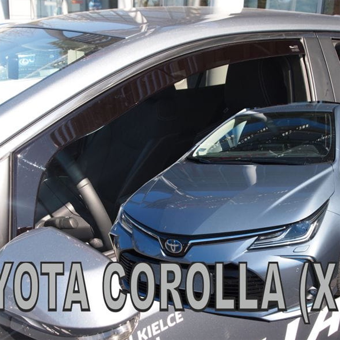 Βλησαρούλης Car Center - ΑΝΕΜΟΘΡΑΥΣΤΕΣ ΓΙΑ TOYOTA COROLLA XII 4D/5D 2018+ / SUZUKI SWACE 4D 2020+ ΖΕΥΓΑΡΙ ΑΠΟ ΕΥΚΑΜΠΤΟ ΦΙΜΕ ΠΛΑΣΤΙΚΟ HEKO - 2 ΤΕΜ.