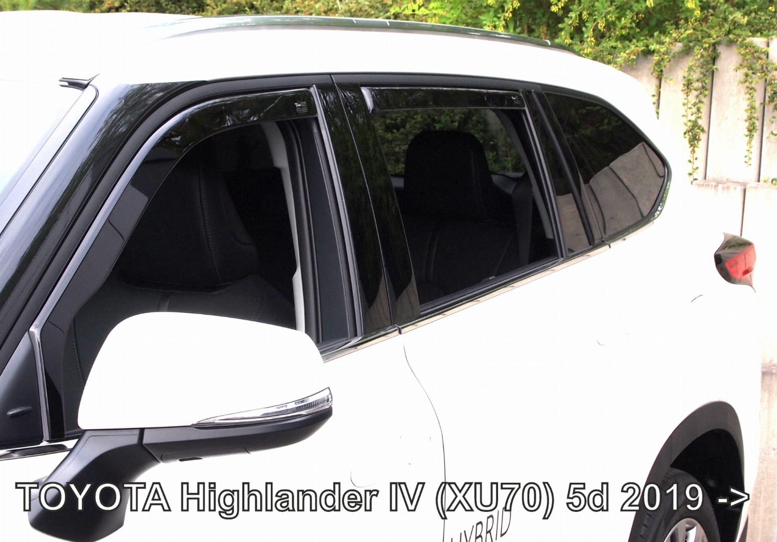 Βλησαρούλης Car Center - ΑΝΕΜΟΘΡΑΥΣΤΕΣ ΓΙΑ TOYOTA HIGHLANDER (XU70) 5D 2019+ ΣΕΤ ΑΥΤΟΚΙΝΗΤΟΥ ΑΠΟ ΕΥΚΑΜΠΤΟ ΦΙΜΕ ΠΛΑΣΤΙΚΟ HEKO - 4 ΤΕΜ.