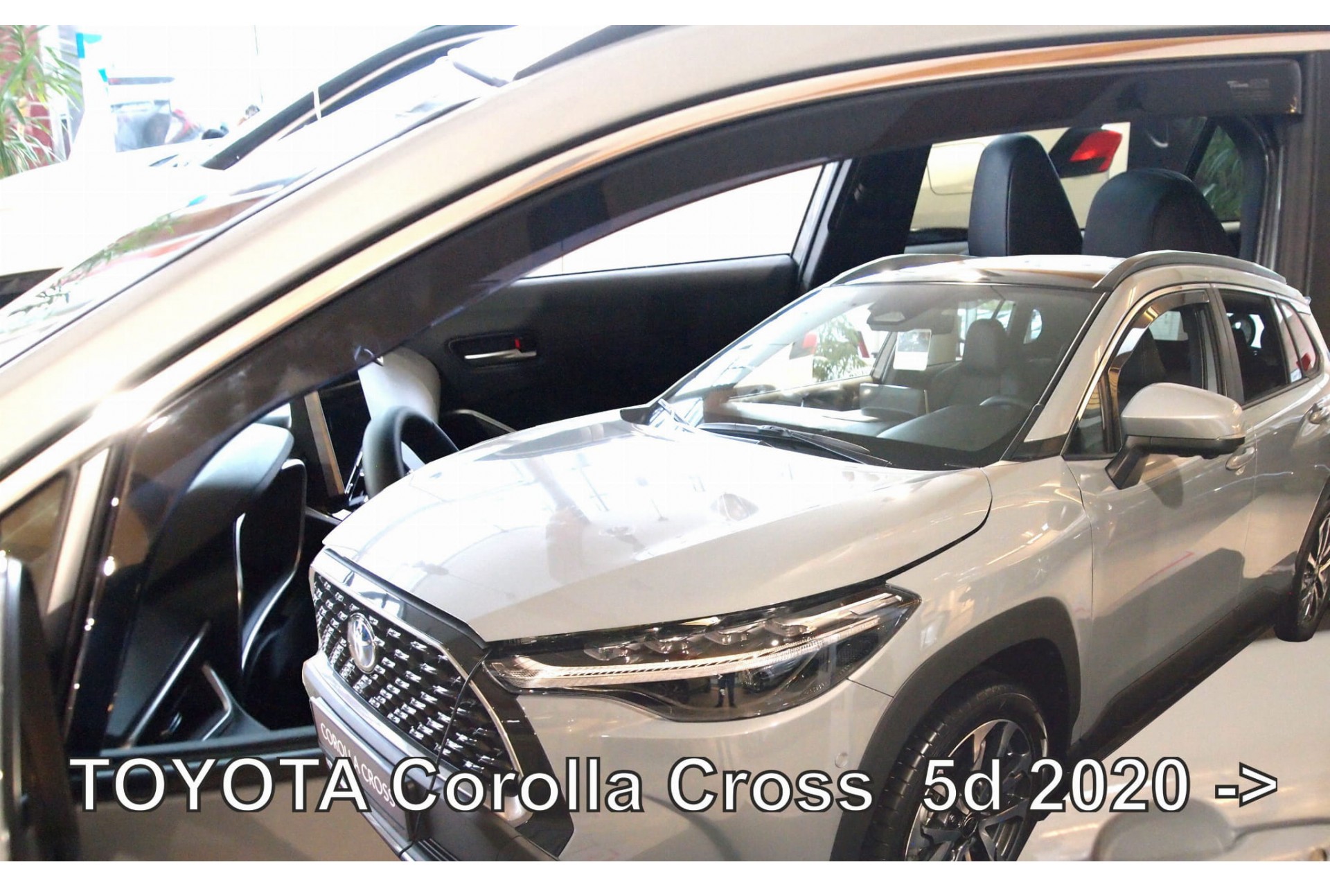Βλησαρούλης Car Center - ΑΝΕΜΟΘΡΑΥΣΤΕΣ ΓΙΑ TOYOTA COROLLA CROSS 5D 2020+  ΖΕΥΓΑΡΙ ΑΠΟ ΕΥΚΑΜΠΤΟ ΦΙΜΕ ΠΛΑΣΤΙΚΟ HEKO - 2 ΤΕΜ.