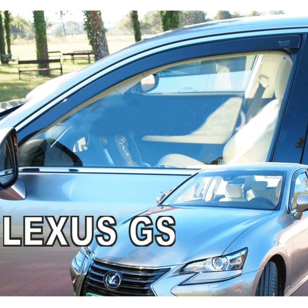Βλησαρούλης Car Center - ΑΝΕΜΟΘΡΑΥΣΤΕΣ ΓΙΑ LEXUS GS IV 250 4D 2016+ ΖΕΥΓΑΡΙ ΑΥΤΟΚΙΝΗΤΟΥ ΑΠΟ ΕΥΚΑΜΠΤΟ ΦΙΜΕ ΠΛΑΣΤΙΚΟ HEKO - 2 ΤΕΜ.