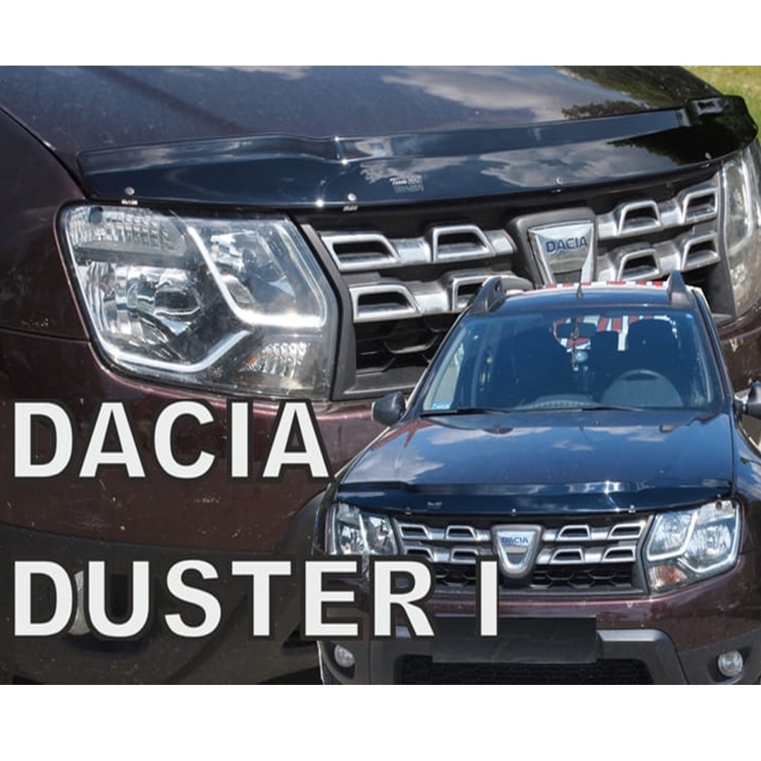 Βλησαρούλης Car Center - ΑΝΕΜΟΘΡΑΥΣΤΗΣ ΚΑΠΩ ΑΥΤΟΚΙΝΗΤΟΥ ΓΙΑ DACIA DUSTER 2010-2018 ΑΠΟ ΕΥΚΑΜΠΤΟ ΦΙΜΕ ΠΛΑΣΤΙΚΟ HEKO - 1 ΤΕΜ.