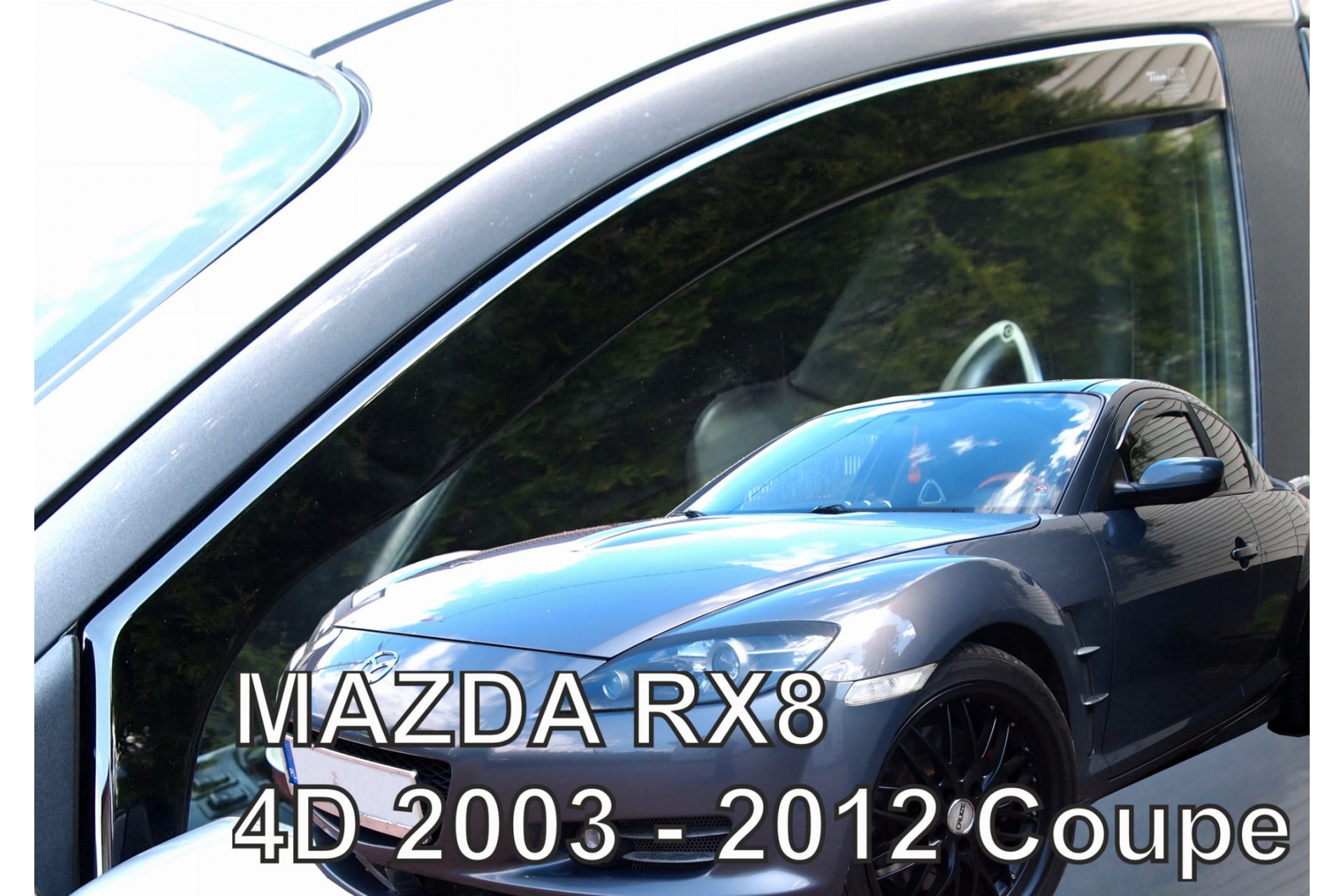 Βλησαρούλης Car Center - ΑΝΕΜΟΘΡΑΥΣΤΕΣ ΓΙΑ MAZDA RX8 4D 2003-2012 COUPE ΖΕΥΓΑΡΙ ΑΠΟ ΕΥΚΑΜΠΤΟ ΦΙΜΕ ΠΛΑΣΤΙΚΟ HEKO - 2 ΤΕΜ.