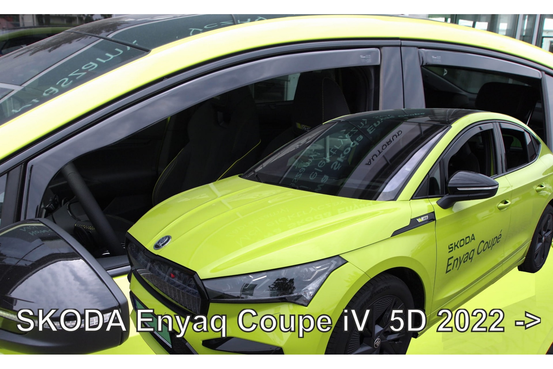 Βλησαρούλης Car Center - ΑΝΕΜΟΘΡΑΥΣΤΕΣ ΓΙΑ SKODA ENYAQ COUPE 5D 2022+? ΣΕΤ ΑΥΤΟΚΙΝΗΤΟΥ ΑΠΟ ΕΥΚΑΜΠΤΟ ΦΙΜΕ ΠΛΑΣΤΙΚΟ HEKO - 4 ΤΕΜ.