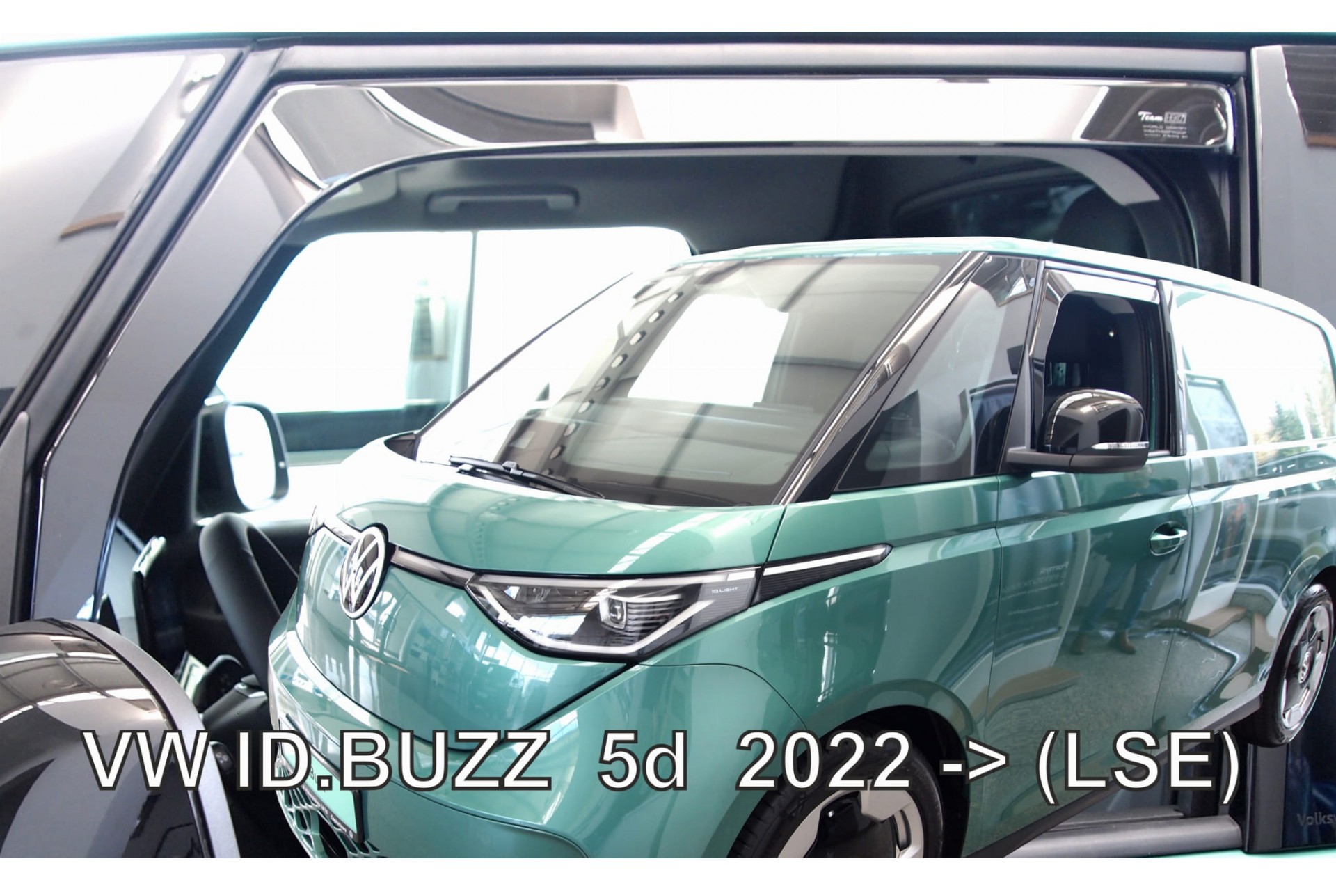 Βλησαρούλης Car Center - ΑΝΕΜΟΘΡΑΥΣΤΕΣ ΓΙΑ VW ID.BUZZ 5D 2022+ ΖΕΥΓΑΡΙ ΑΠΟ ΕΥΚΑΜΠΤΟ ΦΙΜΕ ΠΛΑΣΤΙΚΟ HEKO - 2 ΤΕΜ.