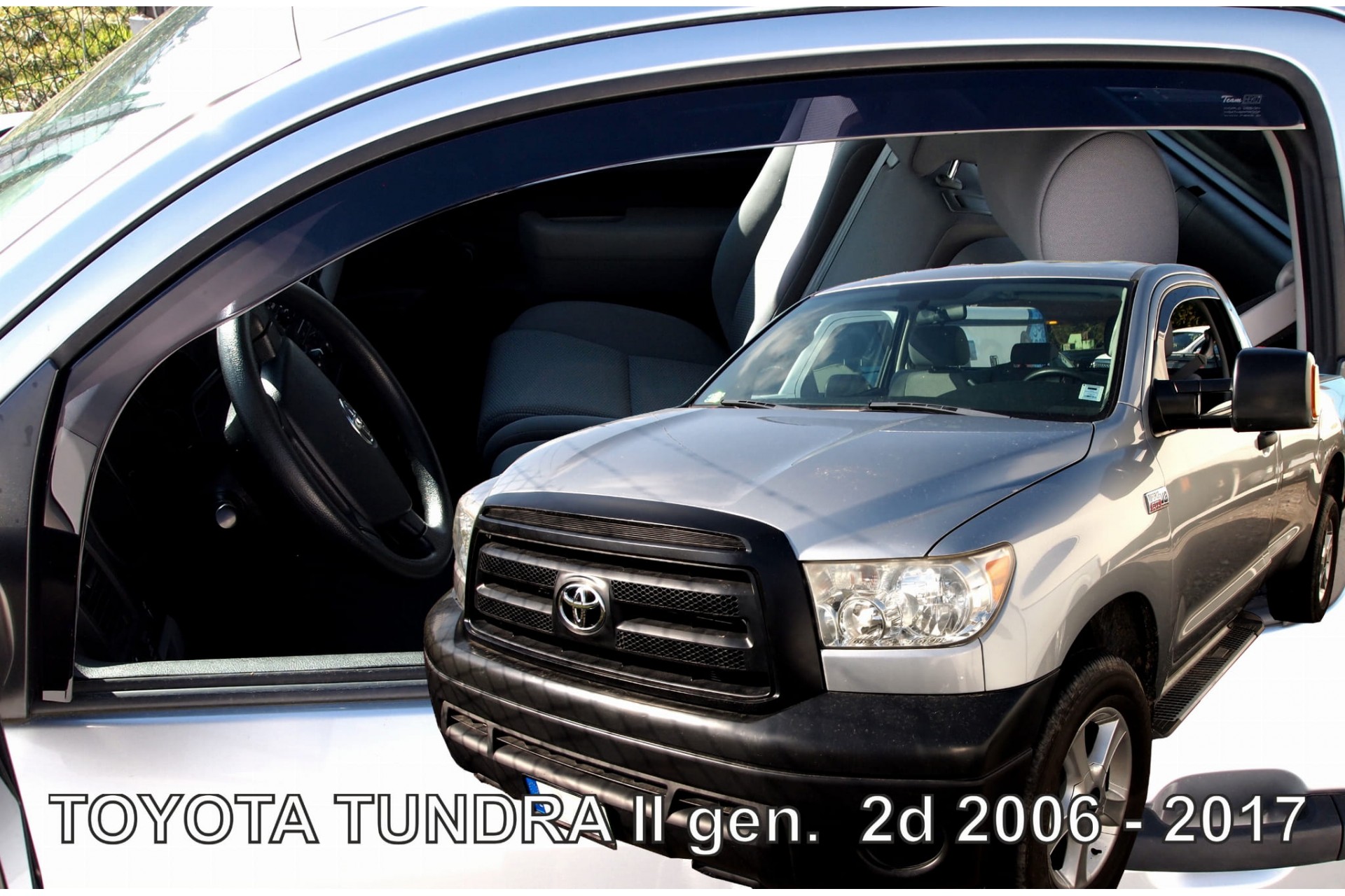 Βλησαρούλης Car Center - ΑΝΕΜΟΘΡΑΥΣΤΕΣ ΓΙΑ TOYOTA TUNDRA 2D 2006-2017 ΖΕΥΓΑΡΙ ΑΠΟ ΕΥΚΑΜΠΤΟ ΦΙΜΕ ΠΛΑΣΤΙΚΟ HEKO - 2 ΤΕΜ.