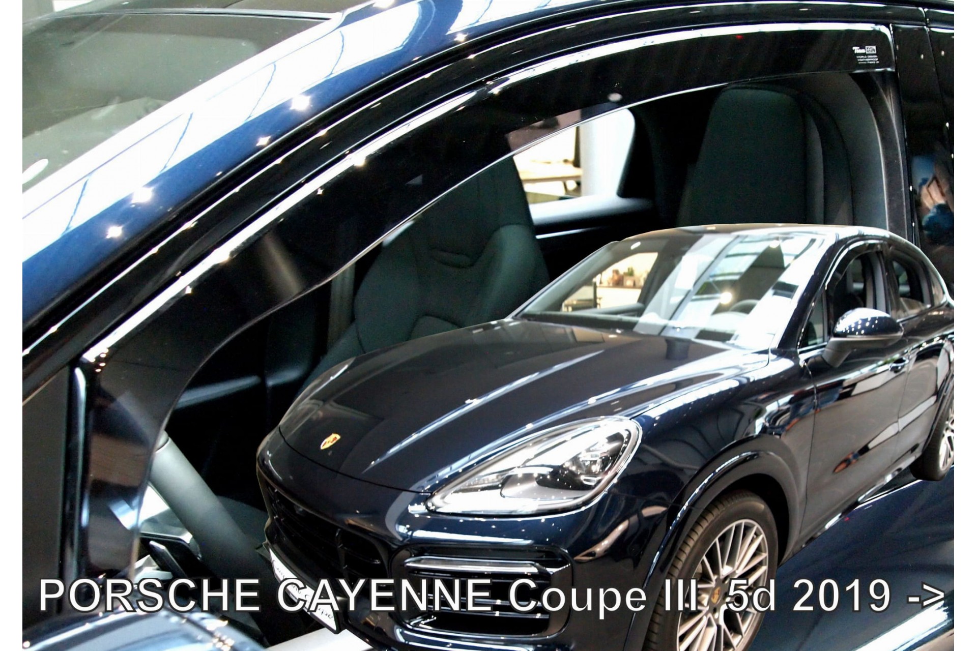 Βλησαρούλης Car Center - ΑΝΕΜΟΘΡΑΥΣΤΕΣ ΓΙΑ PORSCHE CAYENNE COUPE 5D 2019+  ΖΕΥΓΑΡΙ ΑΠΟ ΕΥΚΑΜΠΤΟ ΦΙΜΕ ΠΛΑΣΤΙΚΟ HEKO - 2 ΤΕΜ.