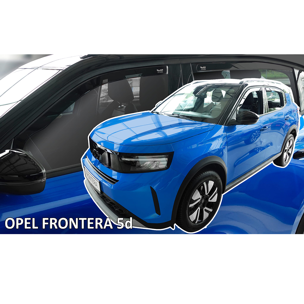 Βλησαρούλης Car Center - Heko - Ανεμοθραύστες Για Opel Frontera 2024 > 5πορτο / SUV Σετ Αυτοκινήτου Από Εύκαμπτο Φιμέ Πλαστικό - 4 τεμ. (ΑΝΕΜ.SET25413)