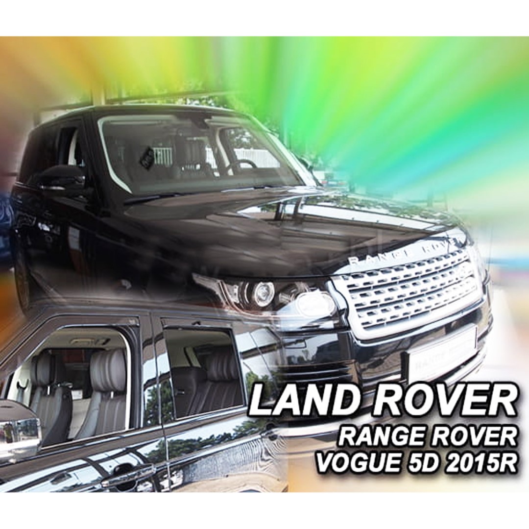 Βλησαρούλης Car Center - ΑΝΕΜΟΘΡΑΥΣΤΕΣ ΓΙΑ LAND ROVER RANGE ROVER VOGUE IV 5D 2012+ ΣΕΤ ΑΥΤΟΚΙΝΗΤΟΥ ΑΠΟ ΕΥΚΑΜΠΤΟ ΦΙΜΕ ΠΛΑΣΤΙΚΟ HEKO - 4 ΤΕΜ.