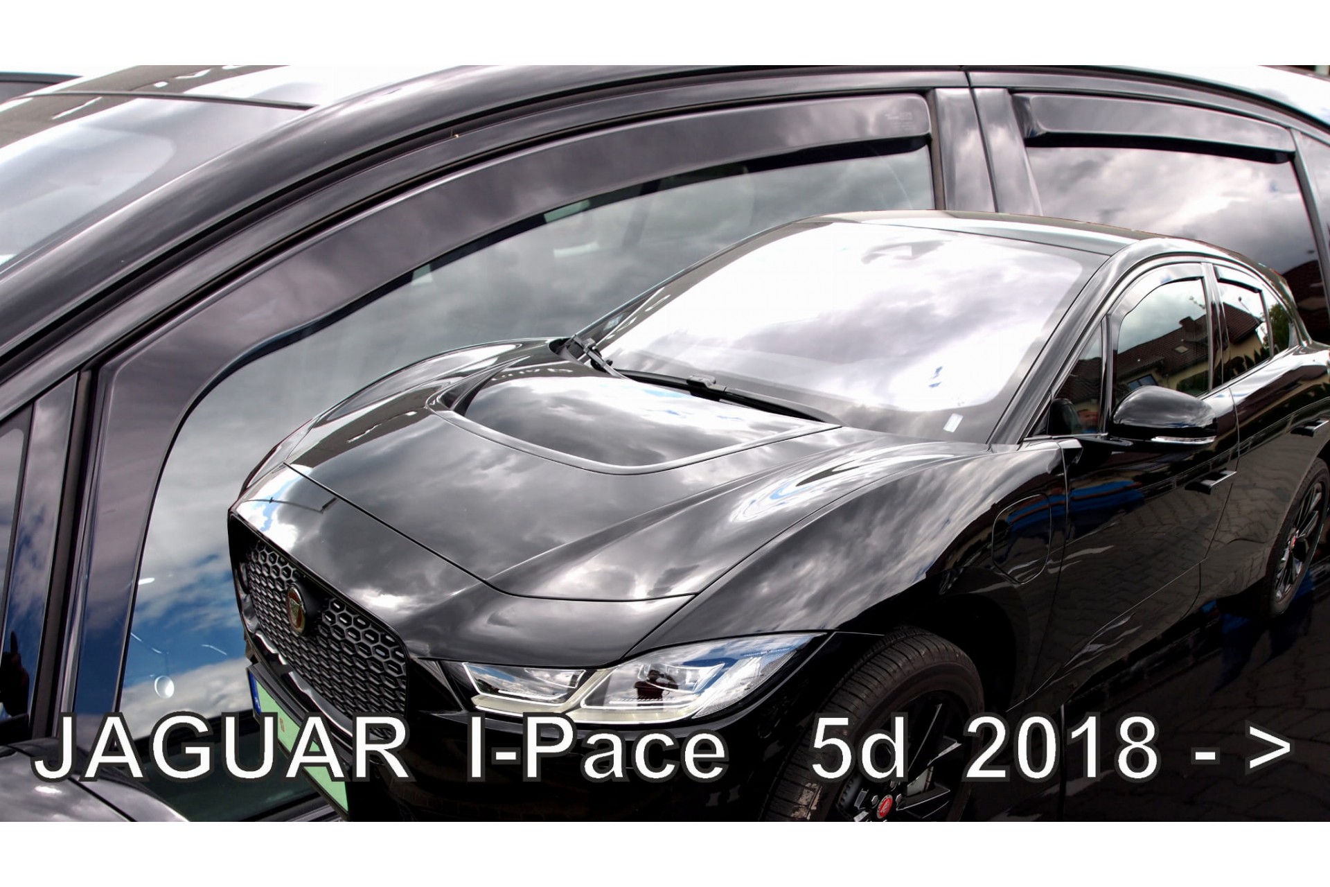 Βλησαρούλης Car Center - ΑΝΕΜΟΘΡΑΥΣΤΕΣ ΓΙΑ JAGUAR I-PACE 5D 2018+? ΣΕΤ ΑΥΤΟΚΙΝΗΤΟΥ ΑΠΟ ΕΥΚΑΜΠΤΟ ΦΙΜΕ ΠΛΑΣΤΙΚΟ HEKO - 4 ΤΕΜ.