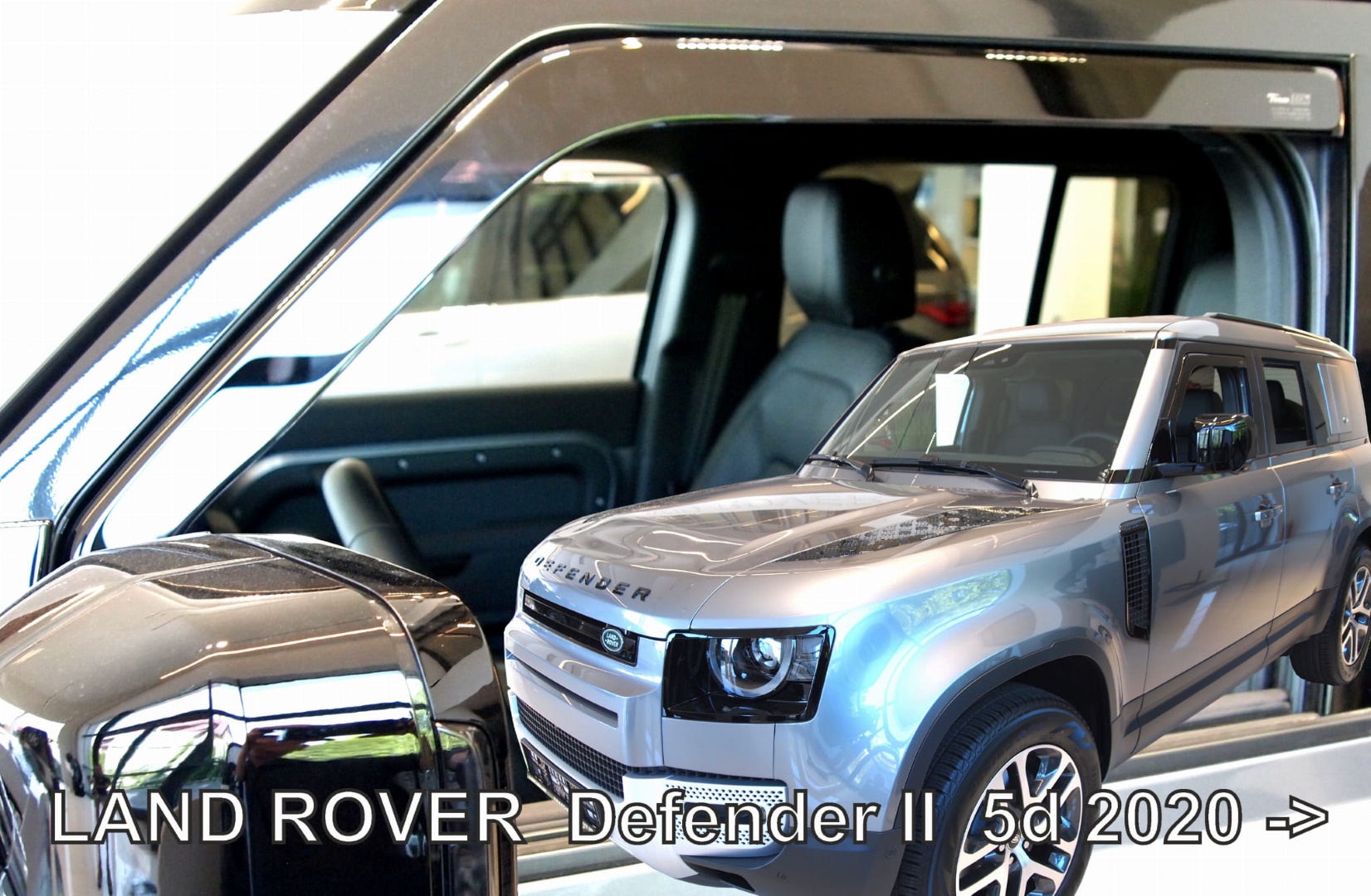 Βλησαρούλης Car Center - ΑΝΕΜΟΘΡΑΥΣΤΕΣ ΓΙΑ LAND ROVER DEFENDER 5D 2020+ ΖΕΥΓΑΡΙ ΑΠΟ ΕΥΚΑΜΠΤΟ ΦΙΜΕ ΠΛΑΣΤΙΚΟ HEKO - 2 ΤΕΜ.