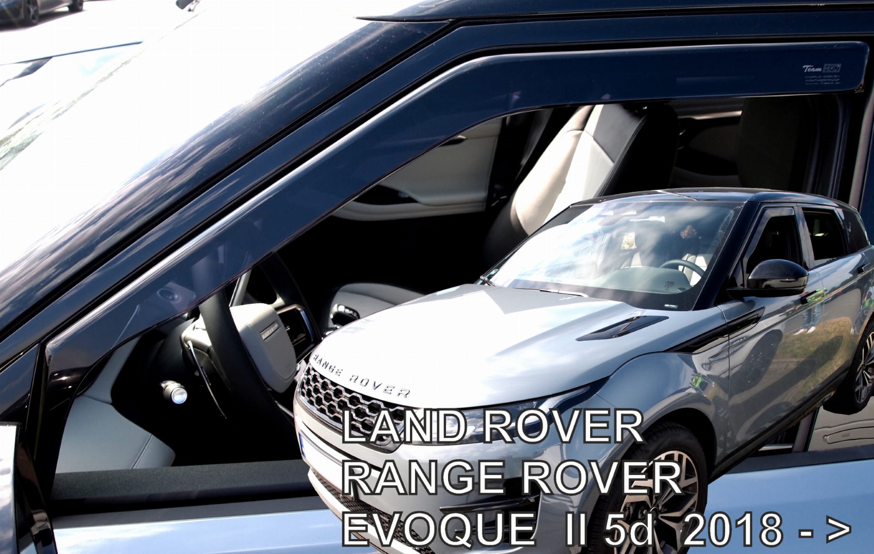 Βλησαρούλης Car Center - ΑΝΕΜΟΘΡΑΥΣΤΕΣ ΓΙΑ LAND ROVER RANGE ROVER EVOQUE 5D 2018+ ΖΕΥΓΑΡΙ ΑΠΟ ΕΥΚΑΜΠΤΟ ΦΙΜΕ ΠΛΑΣΤΙΚΟ HEKO - 2 ΤΕΜ.