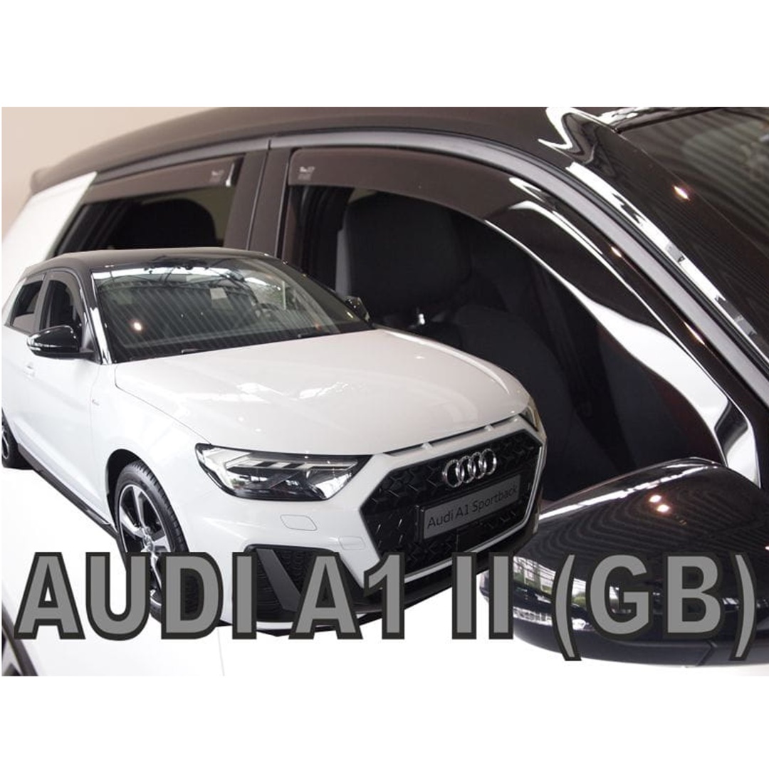 Βλησαρούλης Car Center - ΑΝΕΜΟΘΡΑΥΣΤΕΣ ΓΙΑ AUDI A1 5D 2018+ ΣΕΤ ΑΥΤΟΚΙΝΗΤΟΥ ΑΠΟ ΕΥΚΑΜΠΤΟ ΦΙΜΕ ΠΛΑΣΤΙΚΟ HEKO - 4 ΤΕΜ.