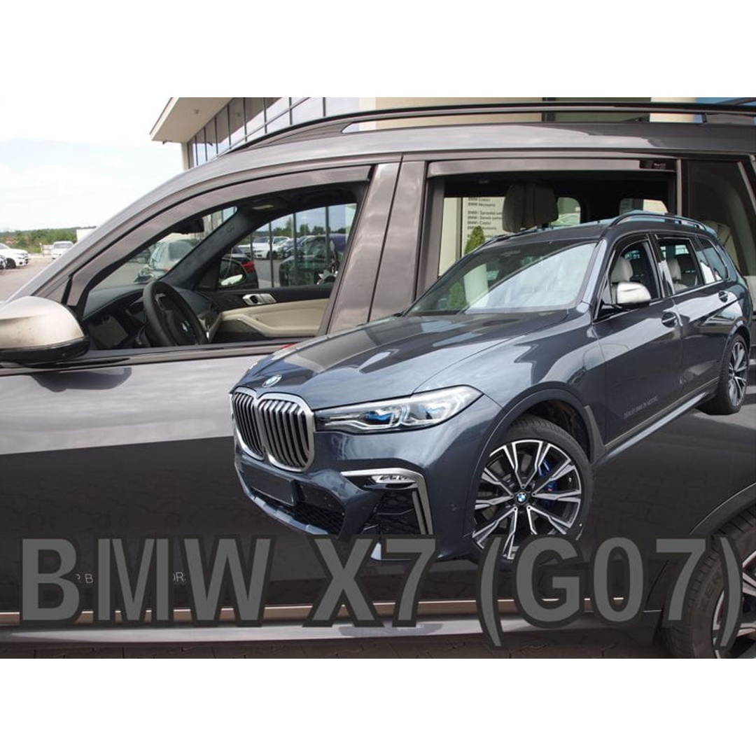 Βλησαρούλης Car Center - ΑΝΕΜΟΘΡΑΥΣΤΕΣ ΓΙΑ BMW X7 G07 5D 2018+ ΣΕΤ ΑΥΤΟΚΙΝΗΤΟΥ ΑΠΟ ΕΥΚΑΜΠΤΟ ΦΙΜΕ ΠΛΑΣΤΙΚΟ HEKO - 4 ΤΕΜ.