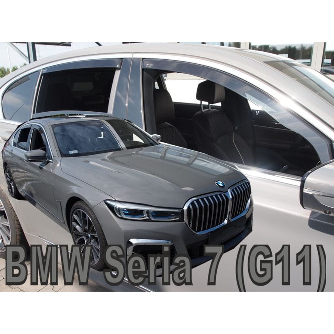 Βλησαρούλης Car Center - ΑΝΕΜΟΘΡΑΥΣΤΕΣ ΓΙΑ BMW 7 G11 4D 2015+ ΣΕΤ ΑΥΤΟΚΙΝΗΤΟΥ ΑΠΟ ΕΥΚΑΜΠΤΟ ΦΙΜΕ ΠΛΑΣΤΙΚΟ HEKO - 4 ΤΕΜ.