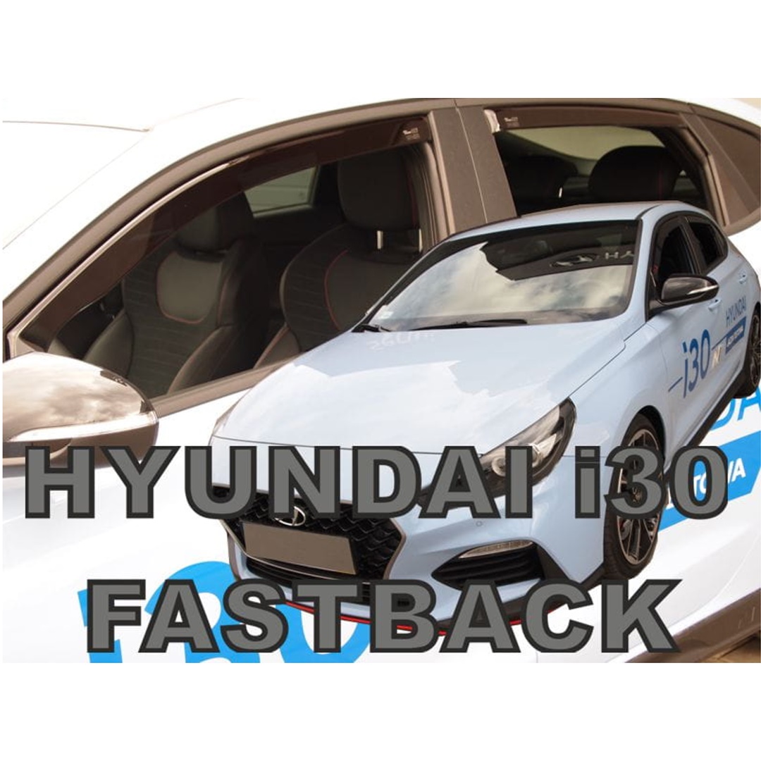 Βλησαρούλης Car Center - ΑΝΕΜΟΘΡΑΥΣΤΕΣ ΓΙΑ HYUNDAI i30 FASTBACK N 5D 2019+ ΣΕΤ ΑΥΤΟΚΙΝΗΤΟΥ ΑΠΟ ΕΥΚΑΜΠΤΟ ΦΙΜΕ ΠΛΑΣΤΙΚΟ HEKO - 4 ΤΕΜ.