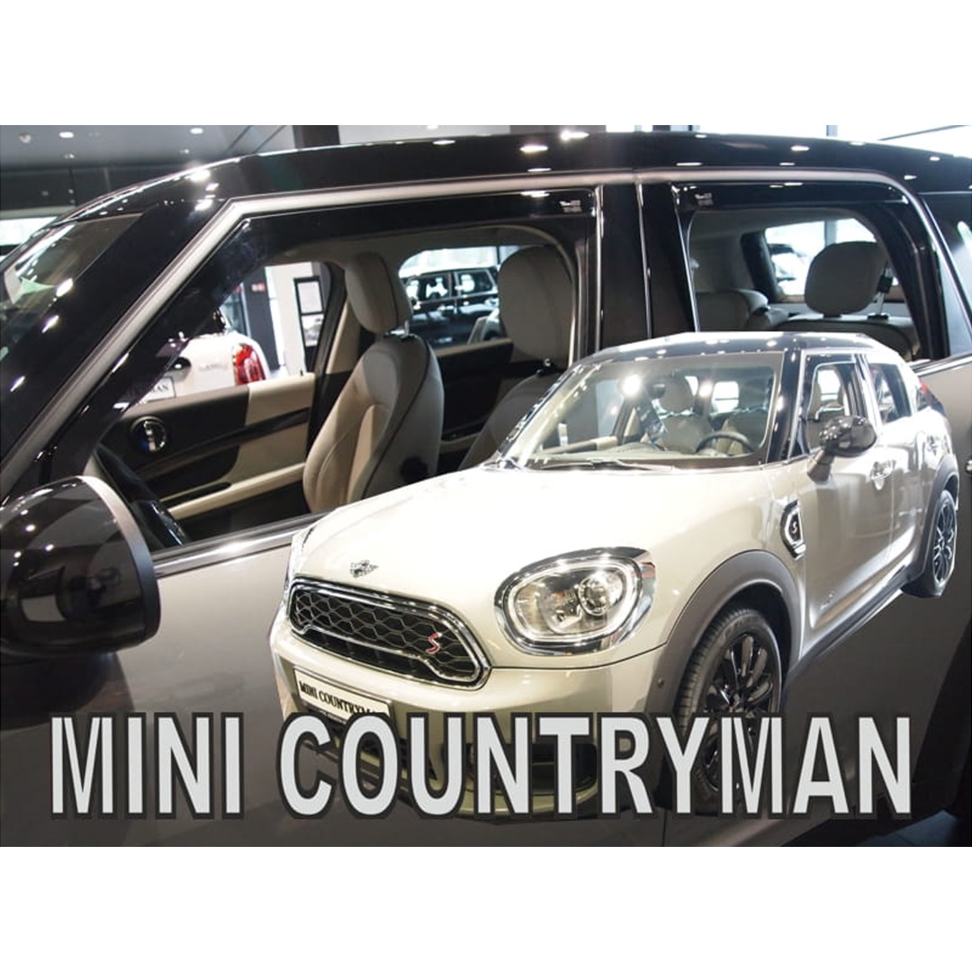 Βλησαρούλης Car Center - ΑΝΕΜΟΘΡΑΥΣΤΕΣ ΓΙΑ MINI COUNTRYMAN F60 5D 2017+ ΣΕΤ ΑΥΤΟΚΙΝΗΤΟΥ ΑΠΟ ΕΥΚΑΜΠΤΟ ΦΙΜΕ ΠΛΑΣΤΙΚΟ HEKO - 4 ΤΕΜ.