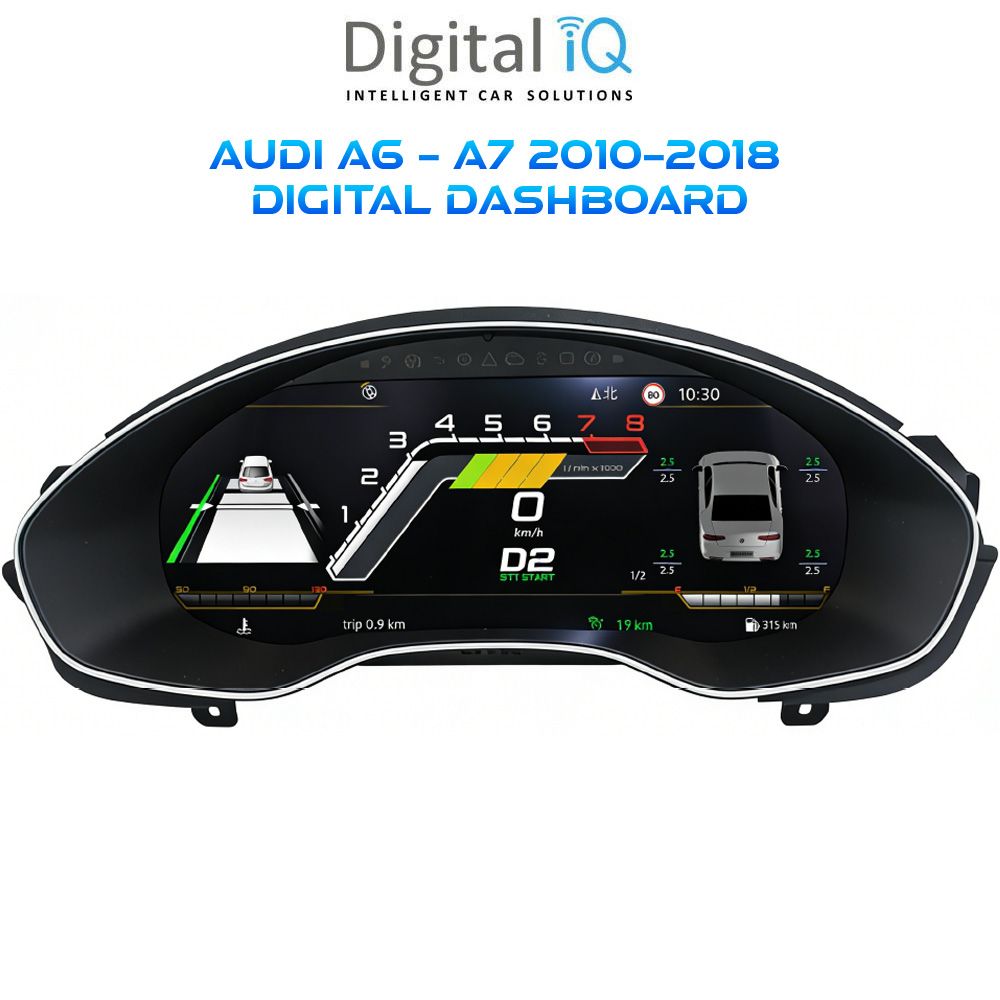 Βλησαρούλης Car Center - DIGITAL IQ DYL 917_DC (12.3in) DIGITAL INSTRUMENT CLUSTER for AUDI A6 - A7 mod. 2010-2018 with HDMI input