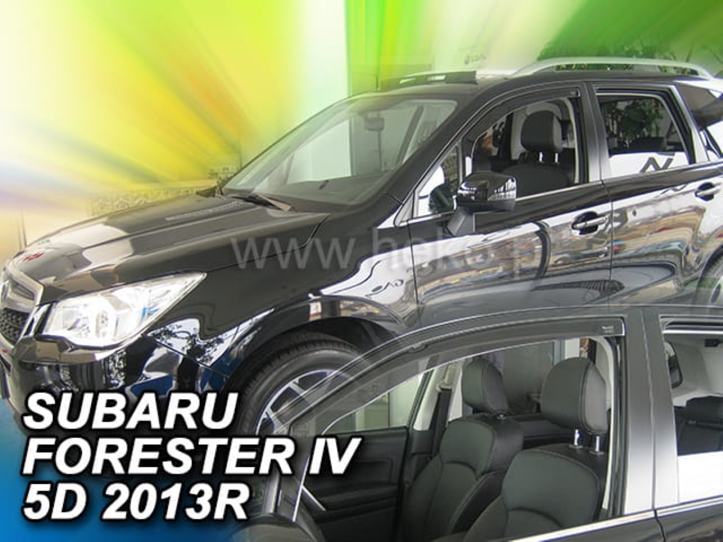 Βλησαρούλης Car Center - ΑΝΕΜΟΘΡΑΥΣΤΕΣ ΓΙΑ SUBARU FORESTER IV 5D 2013-2018 ΖΕΥΓΑΡΙ ΑΠΟ ΕΥΚΑΜΠΤΟ ΦΙΜΕ ΠΛΑΣΤΙΚΟ HEKO - 2 ΤΕΜ.