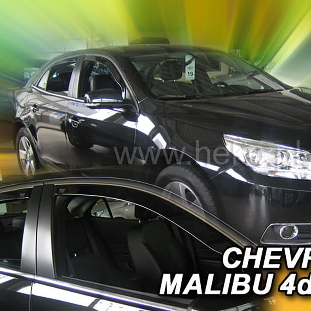 Βλησαρούλης Car Center - ΑΝΕΜΟΘΡΑΥΣΤΕΣ ΓΙΑ CHEVROLET MALIBU 4D 2012-2016 ΖΕΥΓΑΡΙ ΑΠΟ ΕΥΚΑΜΠΤΟ ΦΙΜΕ ΠΛΑΣΤΙΚΟ HEKO - 2 ΤΕΜ.