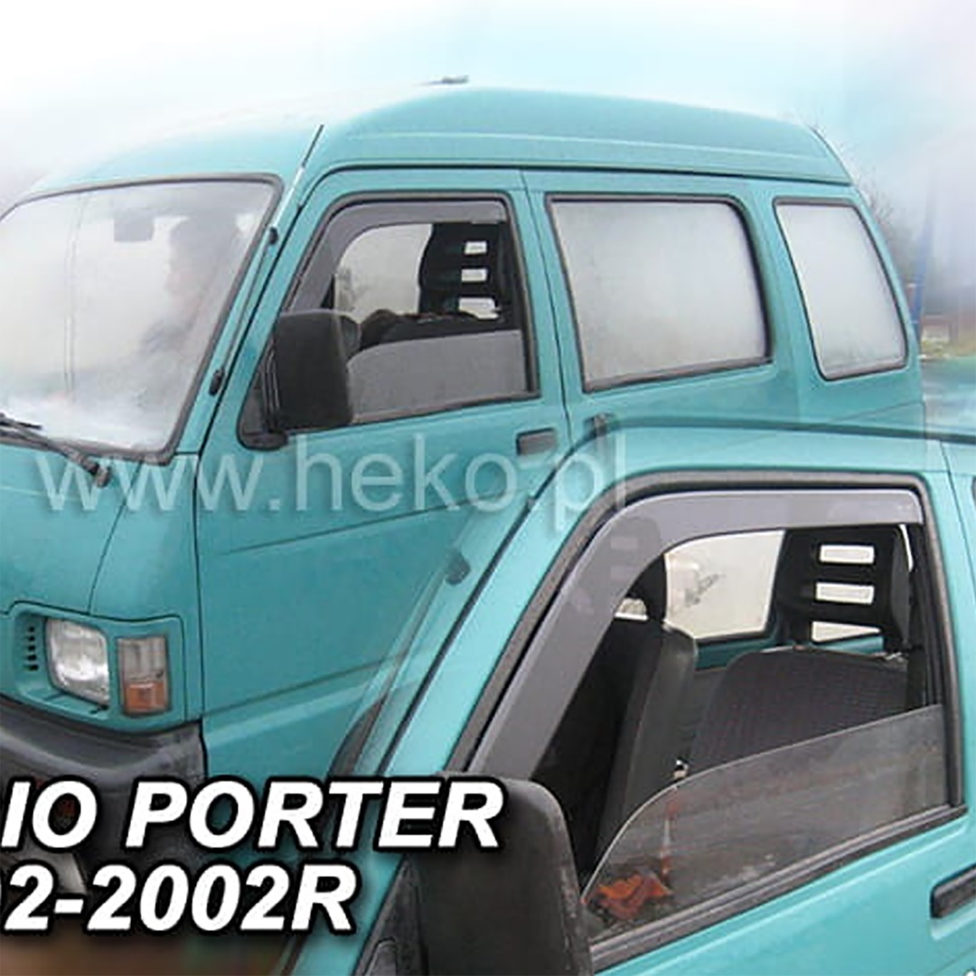 Βλησαρούλης Car Center - ΑΝΕΜΟΘΡΑΥΣΤΕΣ ΓΙΑ PIAGGIO PORTER 1992-2002 ΖΕΥΓΑΡΙ ΑΠΟ ΕΥΚΑΜΠΤΟ ΦΙΜΕ ΠΛΑΣΤΙΚΟ HEKO - 2 ΤΕΜ.