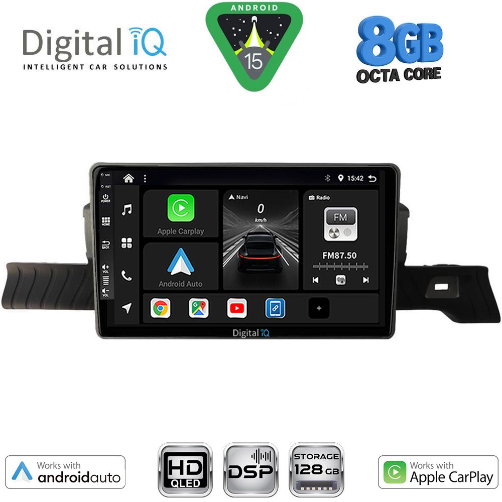 Βλησαρούλης Car Center - DIGITAL IQ BXF 7094_CPAA (9inc) MULTIMEDIA TABLET for CITROEN C3 mod. 2024-2026