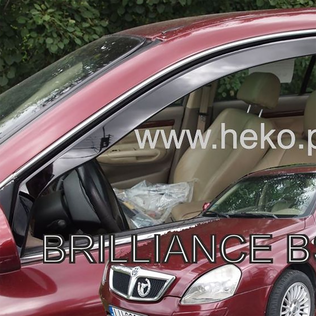 Βλησαρούλης Car Center - ΑΝΕΜΟΘΡΑΥΣΤΕΣ ΓΙΑ BRILLIANCE BS6 4D 2000-2010 ΖΕΥΓΑΡΙ ΑΠΟ ΕΥΚΑΜΠΤΟ ΦΙΜΕ ΠΛΑΣΤΙΚΟ HEKO - 2 ΤΕΜ.