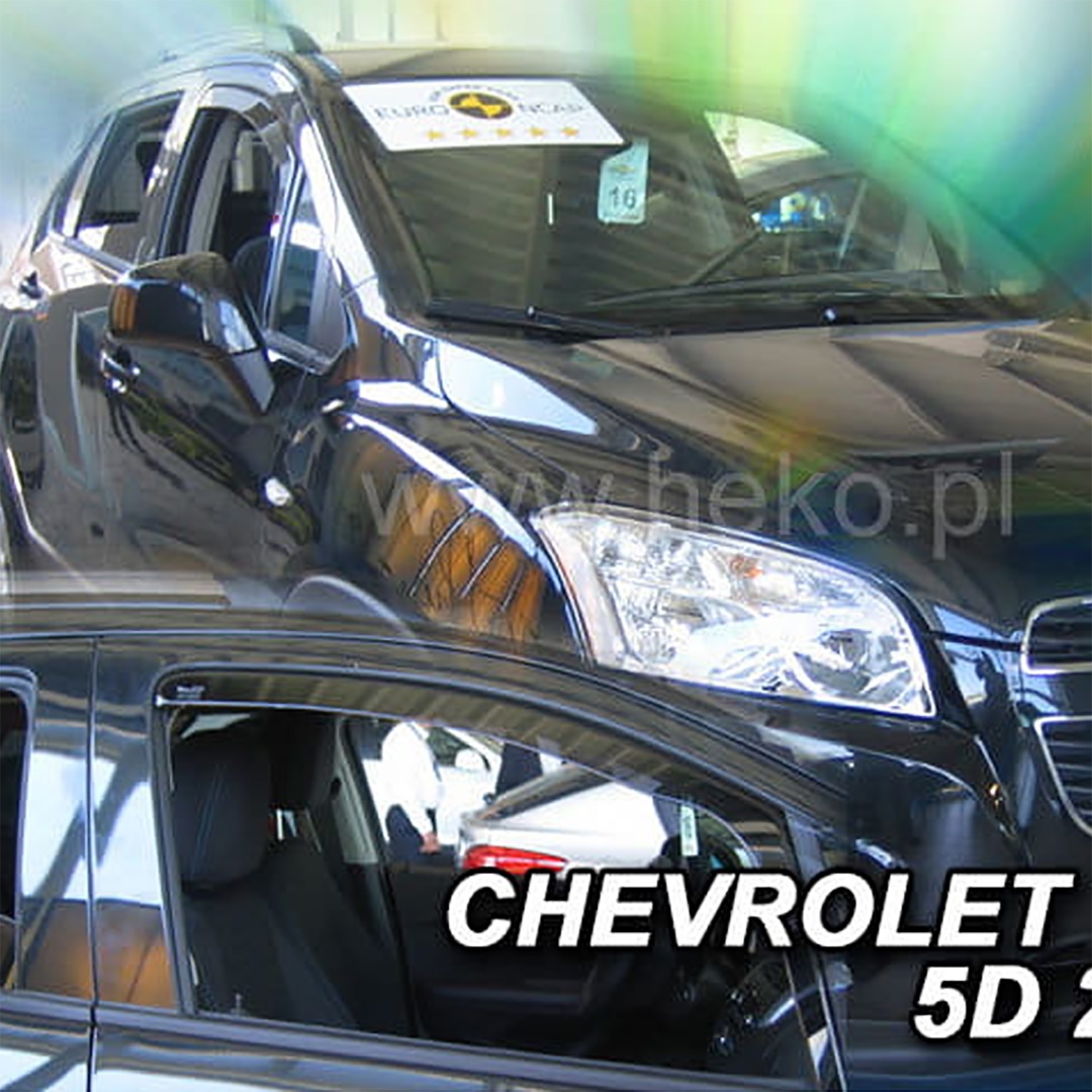 Βλησαρούλης Car Center - ΑΝΕΜΟΘΡΑΥΣΤΕΣ ΓΙΑ CHEVROLET TRAX 5D 2013-2015 ΖΕΥΓΑΡΙ ΑΠΟ ΕΥΚΑΜΠΤΟ ΦΙΜΕ ΠΛΑΣΤΙΚΟ HEKO - 2 ΤΕΜ.
