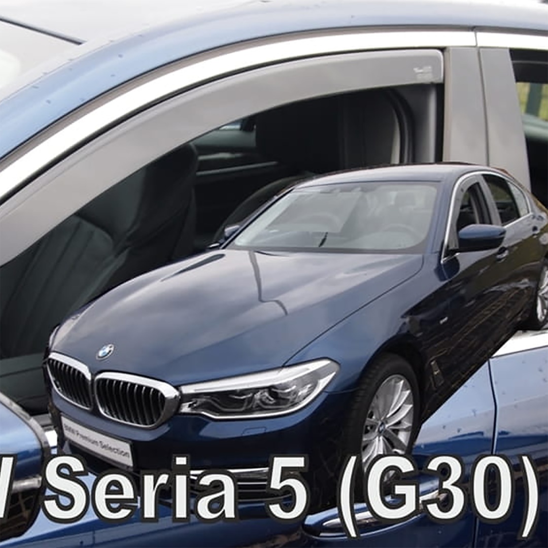 Βλησαρούλης Car Center - ΑΝΕΜΟΘΡΑΥΣΤΕΣ ΓΙΑ BMW ΣΕΙΡΑ 5 G30 / G31 4D/5D 2017-2021 ΖΕΥΓΑΡΙ ΑΠΟ ΕΥΚΑΜΠΤΟ ΦΙΜΕ ΠΛΑΣΤΙΚΟ HEKO - 2 ΤΕΜ.