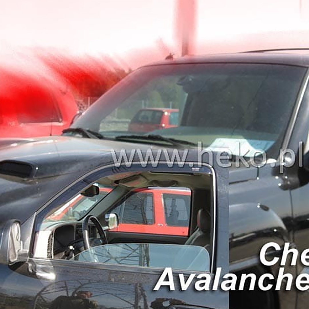 Βλησαρούλης Car Center - ΑΝΕΜΟΘΡΑΥΣΤΕΣ ΓΙΑ CHEVROLET AVALANCHE 4D 2002-2006 ΖΕΥΓΑΡΙ ΑΠΟ ΕΥΚΑΜΠΤΟ ΦΙΜΕ ΠΛΑΣΤΙΚΟ HEKO - 2 ΤΕΜ.