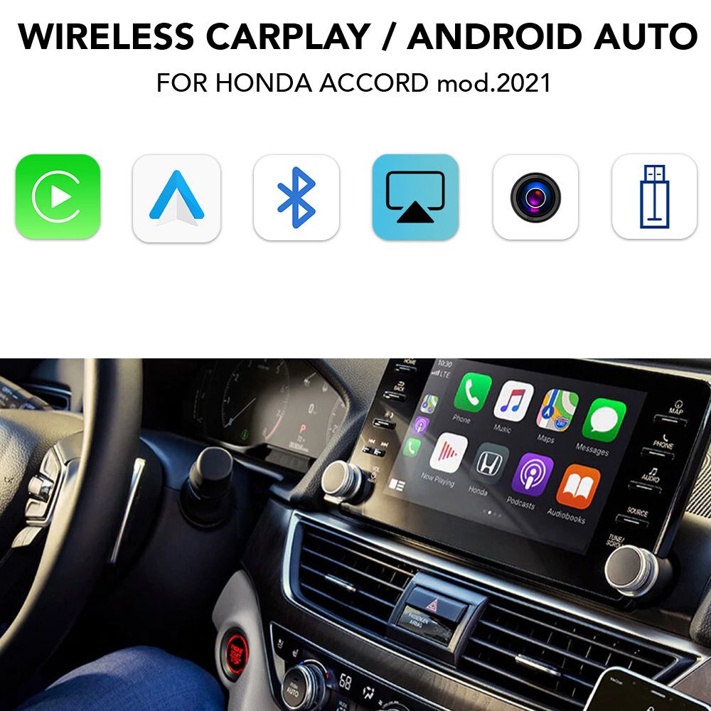 Βλησαρούλης Car Center - DIGITAL IQ HD 233 CPAA (CARPLAY / ANDROID AUTO BOX for HONDA ACCORD mod. 2021>)