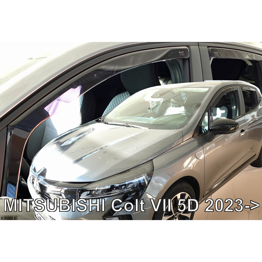 Βλησαρούλης Car Center - ΑΝΕΜΟΘΡΑΥΣΤΕΣ ΓΙΑ MITSUBISHI COLT 5D 2023+ ΖΕΥΓΑΡΙ ΑΠΟ ΕΥΚΑΜΠΤΟ ΦΙΜΕ ΠΛΑΣΤΙΚΟ HEKO - 4 ΤΕΜ.