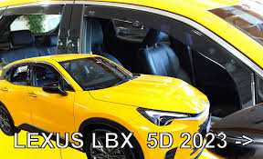 Βλησαρούλης Car Center - ΑΝΕΜΟΘΡΑΥΣΤΕΣ ΓΙΑ LEXUS LBX 5D 2023+ ΣΕΤ ΑΥΤΟΚΙΝΗΤΟΥ ΑΠΟ ΕΥΚΑΜΠΤΟ ΦΙΜΕ ΠΛΑΣΤΙΚΟ HEKO - 4 ΤΕΜ.