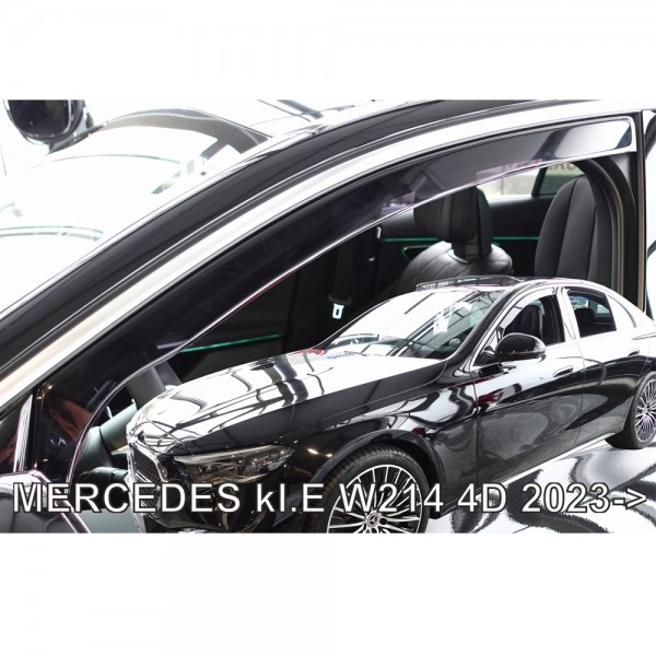Βλησαρούλης Car Center - ΑΝΕΜΟΘΡΑΥΣΤΕΣ ΓΙΑ MERCEDES W214 4D 2023+ ΣΕΤ ΑΥΤΟΚΙΝΗΤΟΥ ΑΠΟ ΕΥΚΑΜΠΤΟ ΦΙΜΕ ΠΛΑΣΤΙΚΟ HEKO - 4 ΤΕΜ.