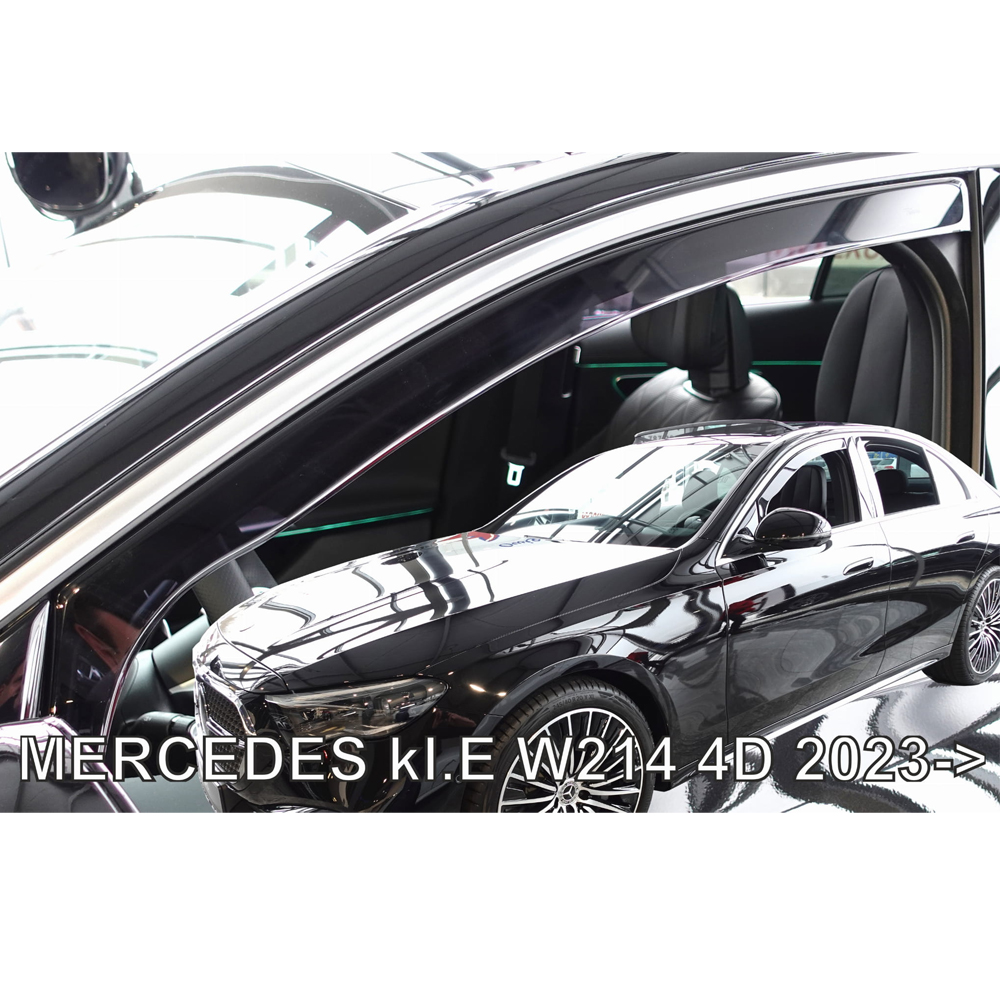 Βλησαρούλης Car Center - ΑΝΕΜΟΘΡΑΥΣΤΕΣ ΓΙΑ MERCEDES W214 4D 2023+ ΖΕΥΓΑΡΙ ΑΠΟ ΕΥΚΑΜΠΤΟ ΦΙΜΕ ΠΛΑΣΤΙΚΟ HEKO - 2 ΤΕΜ.