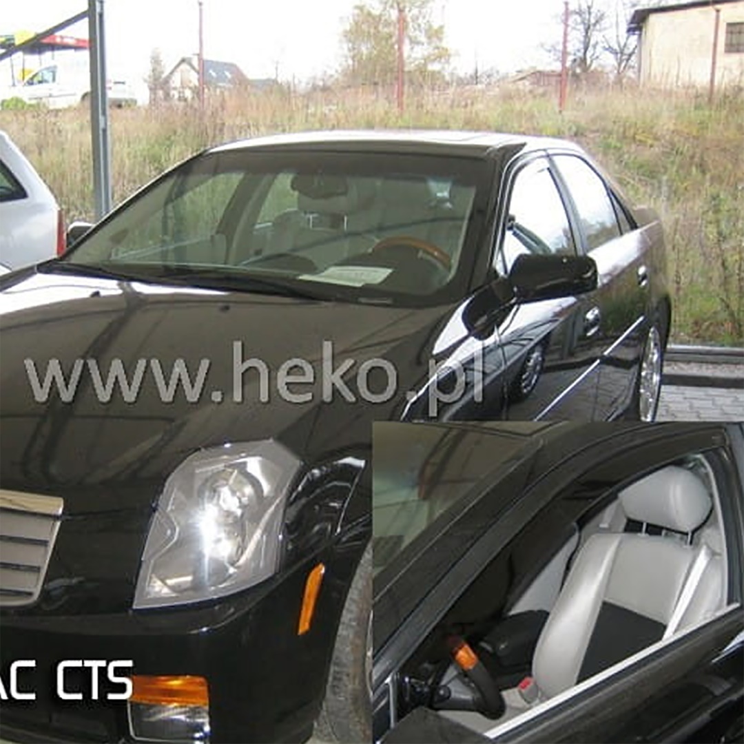 Βλησαρούλης Car Center - ΑΝΕΜΟΘΡΑΥΣΤΕΣ ΓΙΑ CADILLAC CTS 4D 2003-2007 ΖΕΥΓΑΡΙ ΑΠΟ ΕΥΚΑΜΠΤΟ ΦΙΜΕ ΠΛΑΣΤΙΚΟ HEKO - 2 ΤΕΜ.