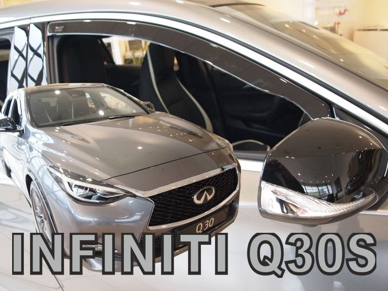 Βλησαρούλης Car Center - ΑΝΕΜΟΘΡΑΥΣΤΕΣ ΓΙΑ INFINITY Q30S 5D 2015-2019 ΖΕΥΓΑΡΙ ΑΥΤΟΚΙΝΗΤΟΥ ΑΠΟ ΕΥΚΑΜΠΤΟ ΦΙΜΕ ΠΛΑΣΤΙΚΟ HEKO - 2 ΤΕΜ.