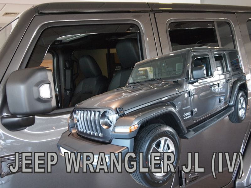 Βλησαρούλης Car Center - ΑΝΕΜΟΘΡΑΥΣΤΕΣ ΓΙΑ JEEP WRANGLER JL IV 5D 2019+ ΣΕΤ ΑΥΤΟΚΙΝΗΤΟΥ ΑΠΟ ΕΥΚΑΜΠΤΟ ΦΙΜΕ ΠΛΑΣΤΙΚΟ HEKO - 4 ΤΕΜ.