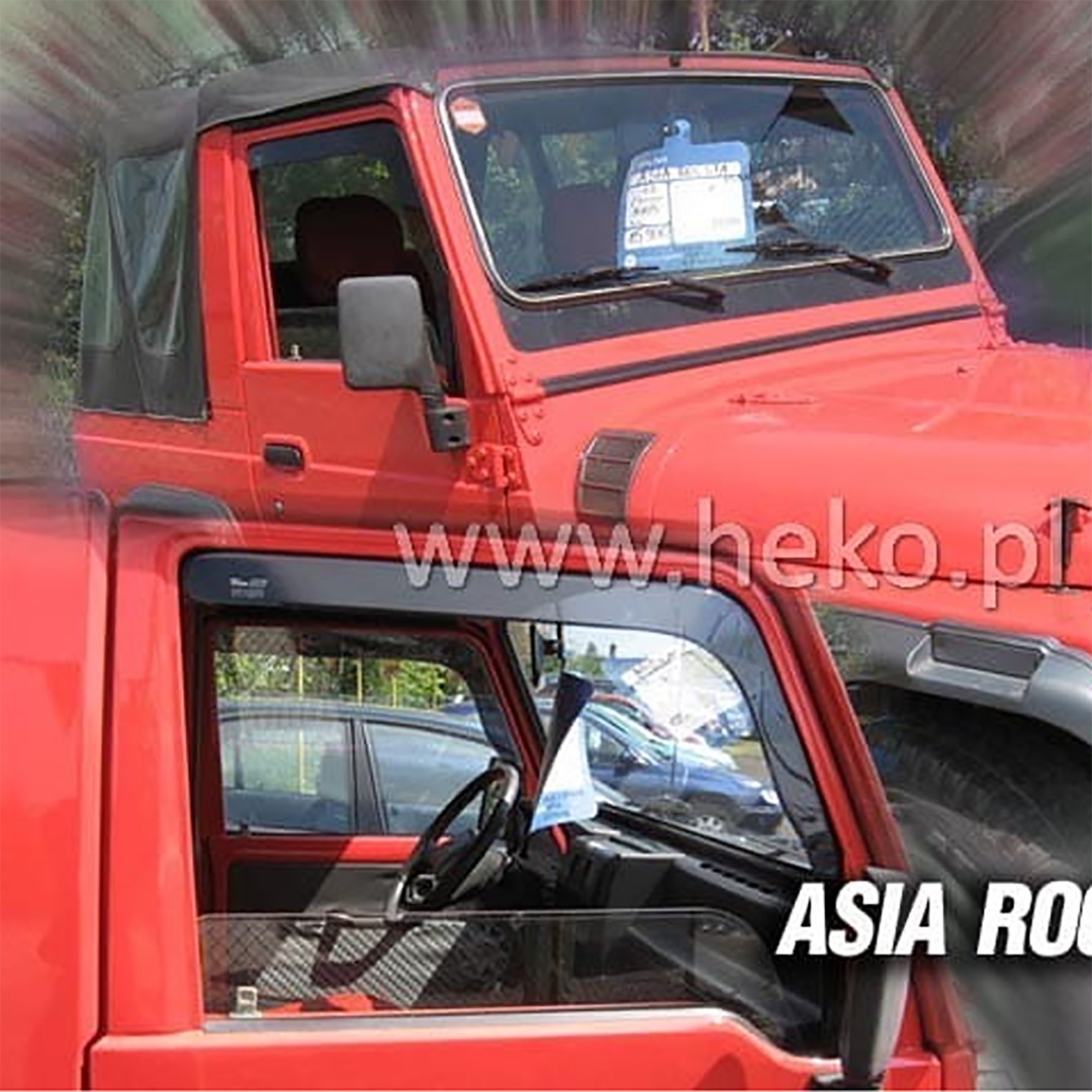 Βλησαρούλης Car Center - ΑΝΕΜΟΘΡΑΥΣΤΕΣ ΓΙΑ ASIA ROCSTA 2D 1999 ΖΕΥΓΑΡΙ ΑΠΟ ΕΥΚΑΜΠΤΟ ΦΙΜΕ ΠΛΑΣΤΙΚΟ HEKO - 2 ΤΕΜ.