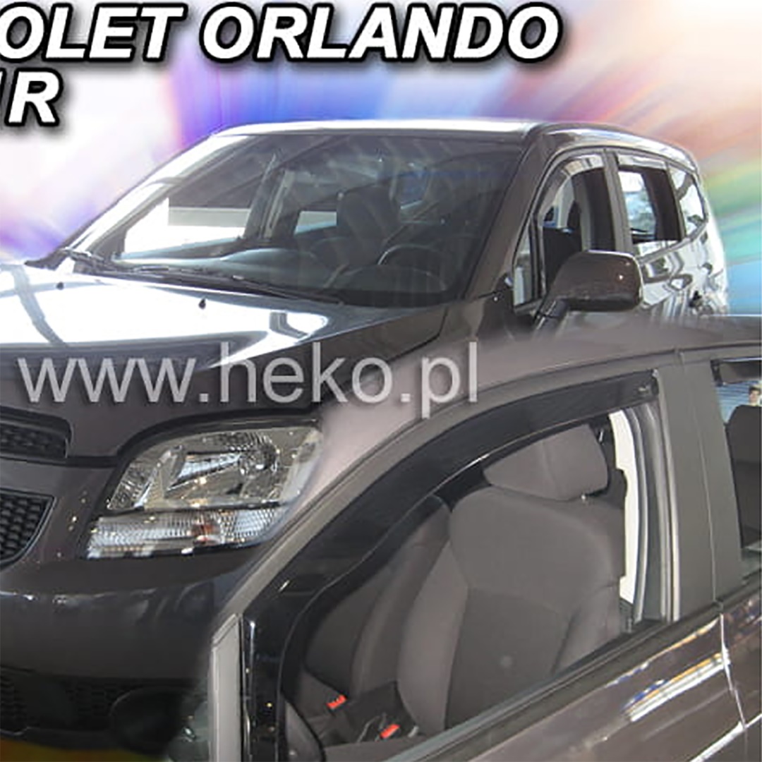 Βλησαρούλης Car Center - ΑΝΕΜΟΘΡΑΥΣΤΕΣ ΓΙΑ CHEVROLET ORLANDO 5D 2011-2015 ΖΕΥΓΑΡΙ ΑΠΟ ΕΥΚΑΜΠΤΟ ΦΙΜΕ ΠΛΑΣΤΙΚΟ HEKO - 2 ΤΕΜ.