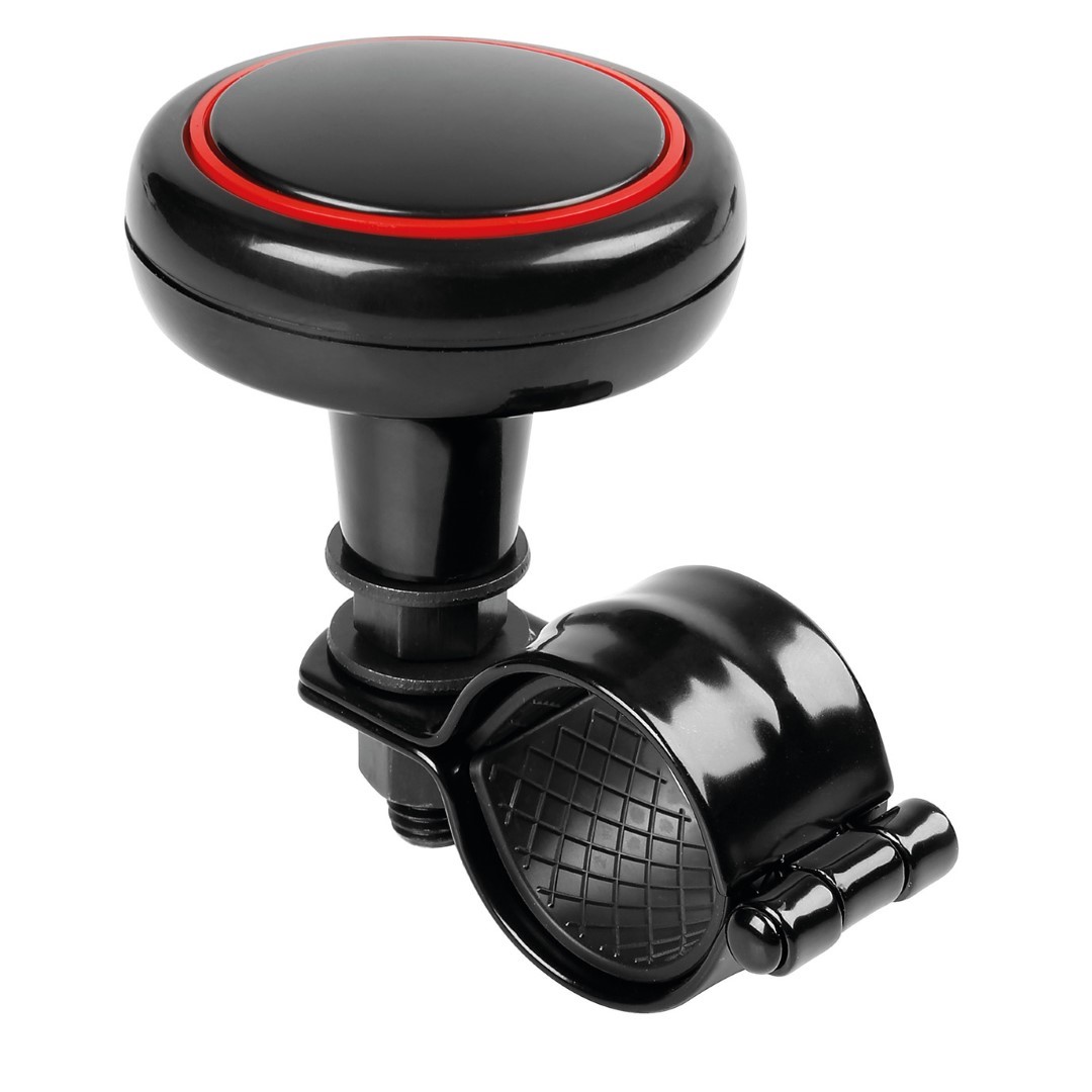 Βλησαρούλης Car Center - ΤΕΜΠΕΛΗΣ ΤΙΜΟΝΙΟΥ SPINNY RING 60mm ΓΙΑ ΤΙΜΟΝΙΑ 30-37mm (ΜΑΥΡΟ/ΚΟΚΚΙΝΗ ΡΙΓΑ)