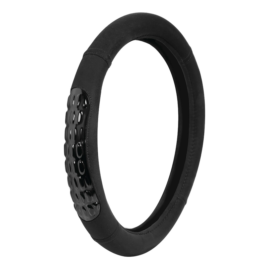 Βλησαρούλης Car Center - ΚΑΛΥΜΜΑ ΤΙΜΟΝΙΟΥ GEL GRIP (S) 35/37cm ΜΙΚΡΟΙΝΕΣ/ΤΖΕΛ ΜΑΥΡΟ ΑΟΣΜΟ ECO-FRIENDLY
