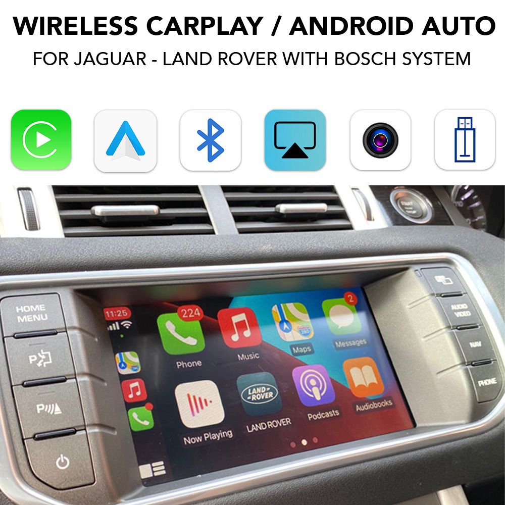 Βλησαρούλης Car Center - DIGITAL IQ LR 236 CPAA (CARPLAY / ANDROID AUTO BOX for JAGUAR - LAND ROVER mod.2011-2017 with BOSCH System)
