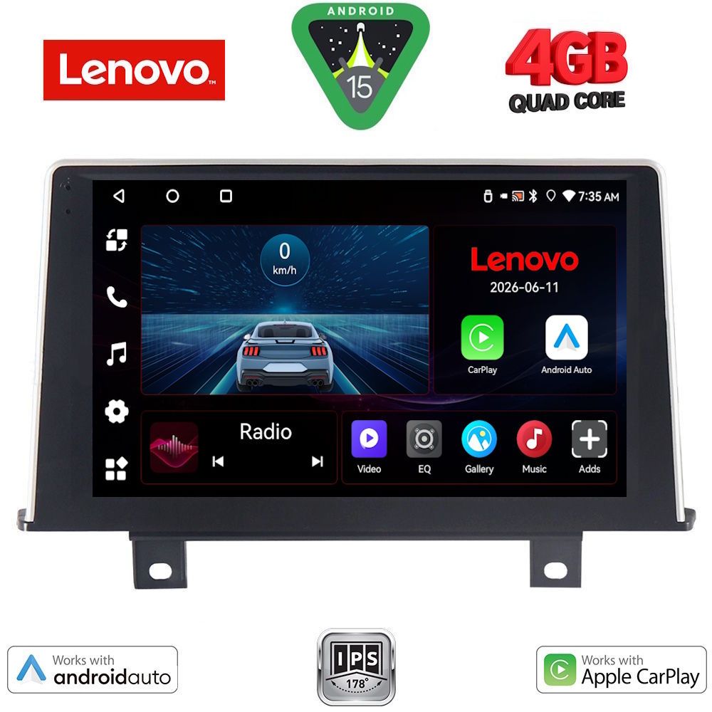 Βλησαρούλης Car Center - LENOVO LVE 8048_CPAA (9inc) (NBT) MULTIMEDIA TABLET for BMW S.1 (F20-21) mod. 2011-2016