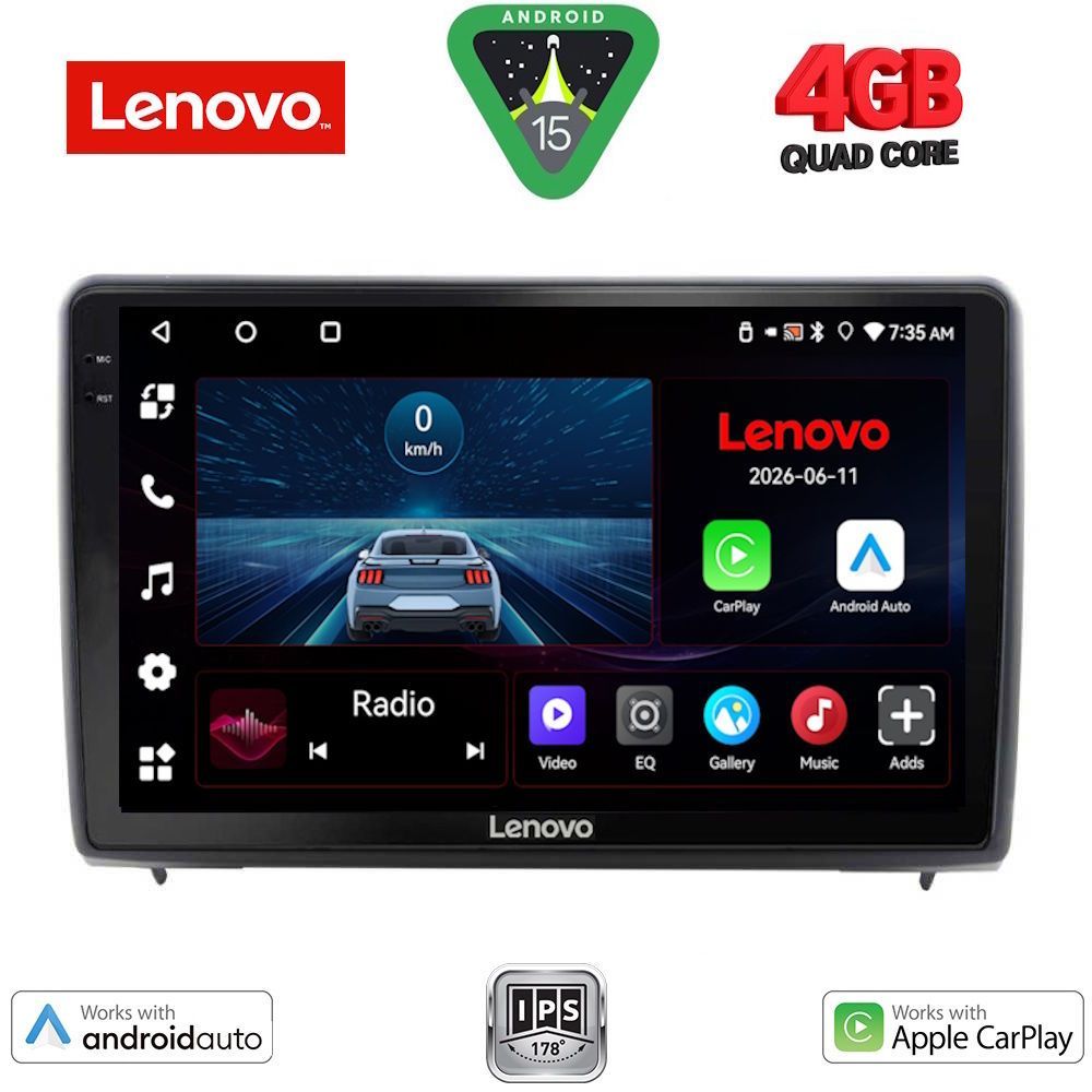Βλησαρούλης Car Center - LENOVO LVE 8151_CPAA (10inc) MULTIMEDIA TABLET for FORD ECOSPORT  mod. 2018-2022