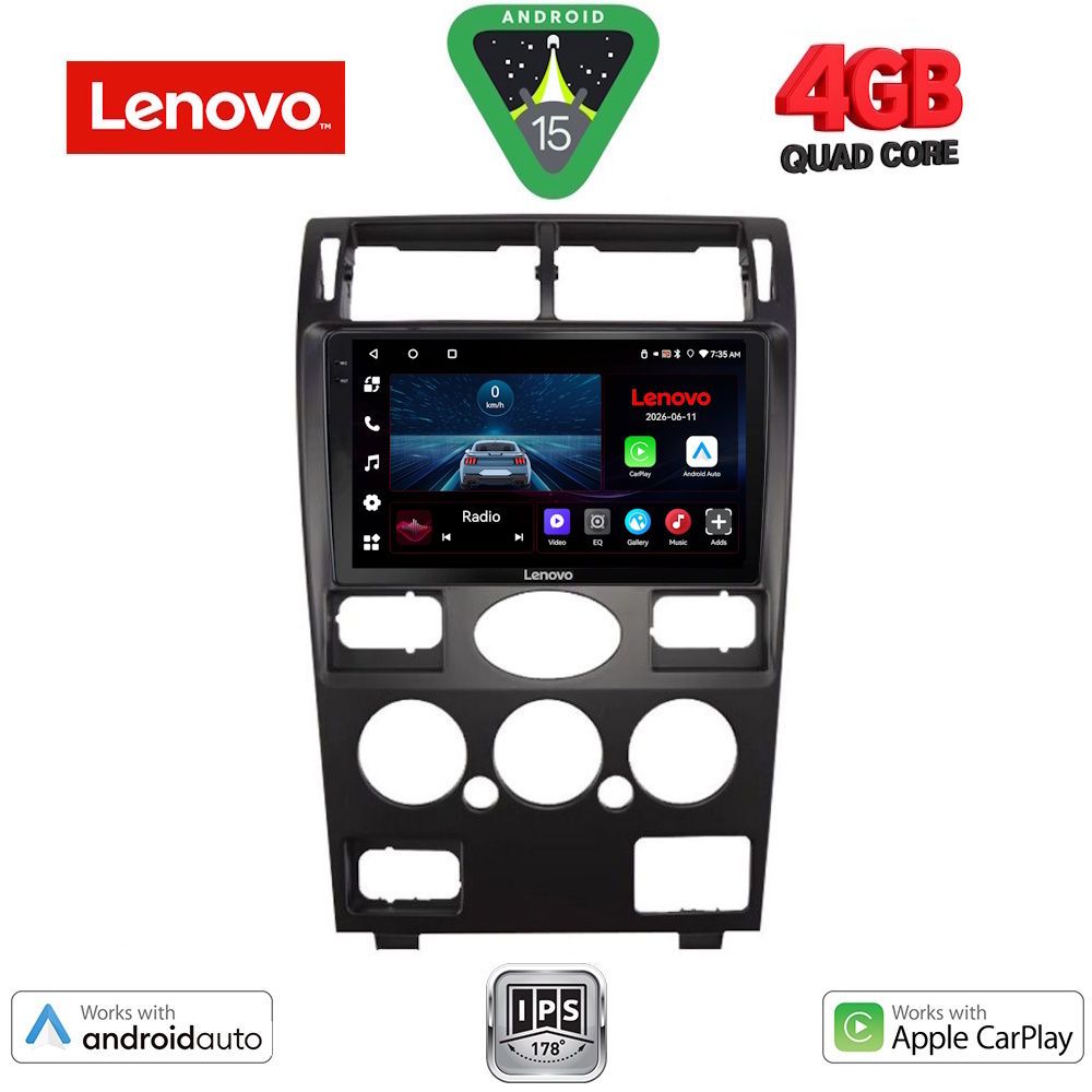 Βλησαρούλης Car Center - LENOVO LVE 8161B_CPAA (9inc) MULTIMEDIA TABLET for FORD MONDEO mod. 2003-2006