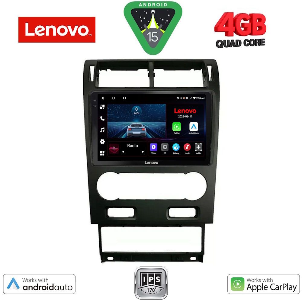 Βλησαρούλης Car Center - LENOVO LVE 8161A_CPAA (9inc) MULTIMEDIA TABLET for FORD MONDEO mod. 2003-2006