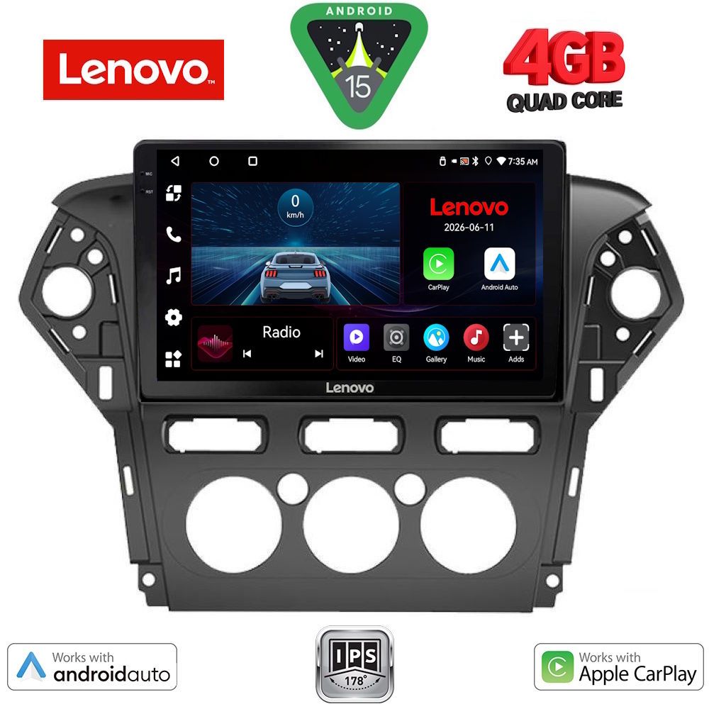 Βλησαρούλης Car Center - LENOVO LVE 8163_CPAA A/C (10inc) MULTIMEDIA TABLET for FORD MONDEO mod. 2011-2013