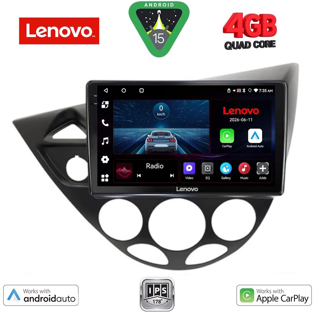 Βλησαρούλης Car Center - LENOVO LVE 8169_CPAA  (9inc) MULTIMEDIA TABLET for FORD FOCUS mod. 1998-2004